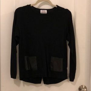 Black Zara sweater with pockets!